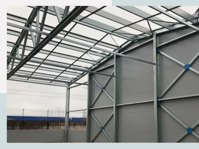 Каркасные ангары от СтальСтрой-Мжг по цене от 608 руб.