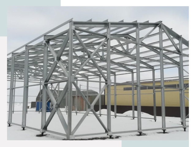 Каркасные ангары в Можге
