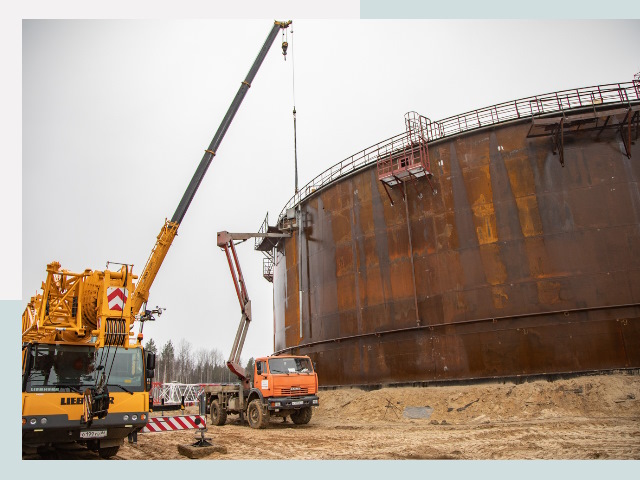 Монтаж резервуаров в Можге от 608 руб. за м³