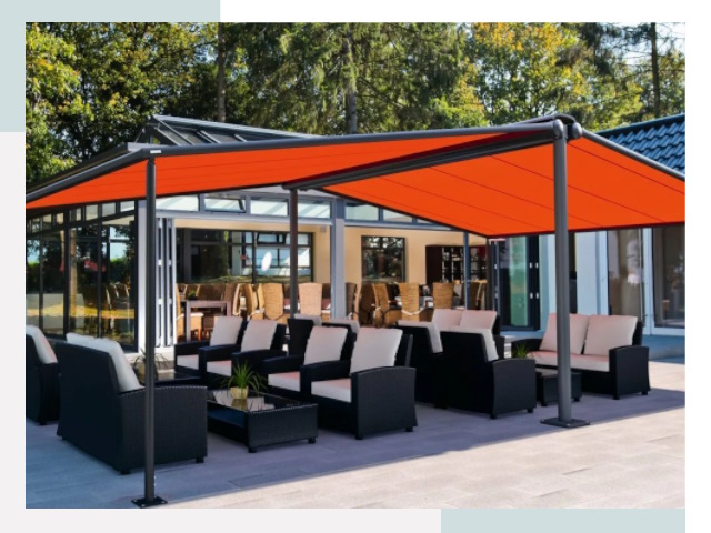 Навесы для кафе и ресторанов в Можге