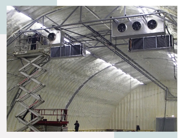 Оснащение ангаров в Можге