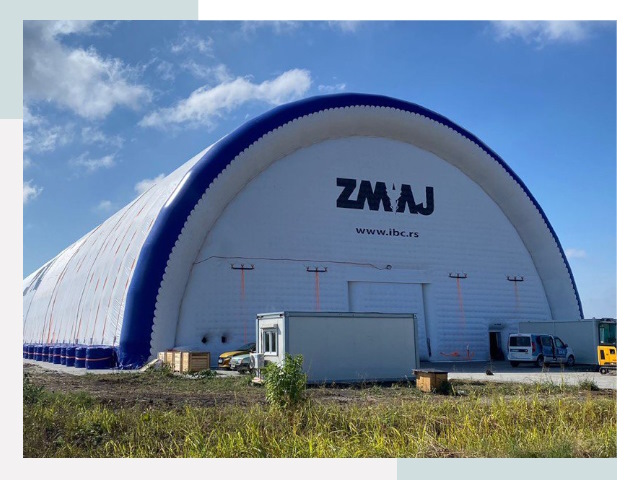 Брендирование ангаров в Можге