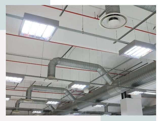 Вентиляция ангаров в Можге